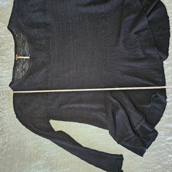 Free People Kristobel Tunic in Black sz M - Picture 11 of 11